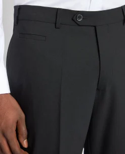 Slim Fit Wool-Blend Formal Trousers