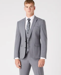 Slim Fit Wool-Rich Stretch Mix and Match Suit
