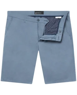 Slim Leg Cotton-Stretch Chino Short