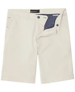 Slim Leg Cotton-Stretch Chino Short