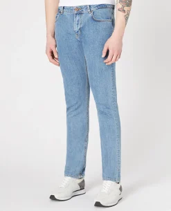 Slim Leg Cotton-Stretch Jeans