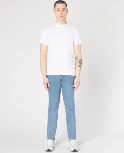 Slim Leg Cotton-Stretch Jeans
