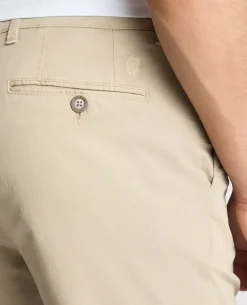 Stone Straight Leg Cotton Stretch Chino