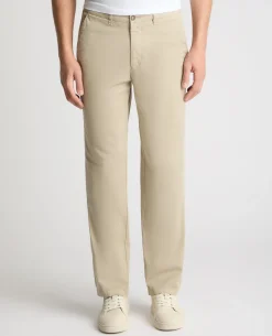 Stone Straight Leg Cotton Stretch Chino