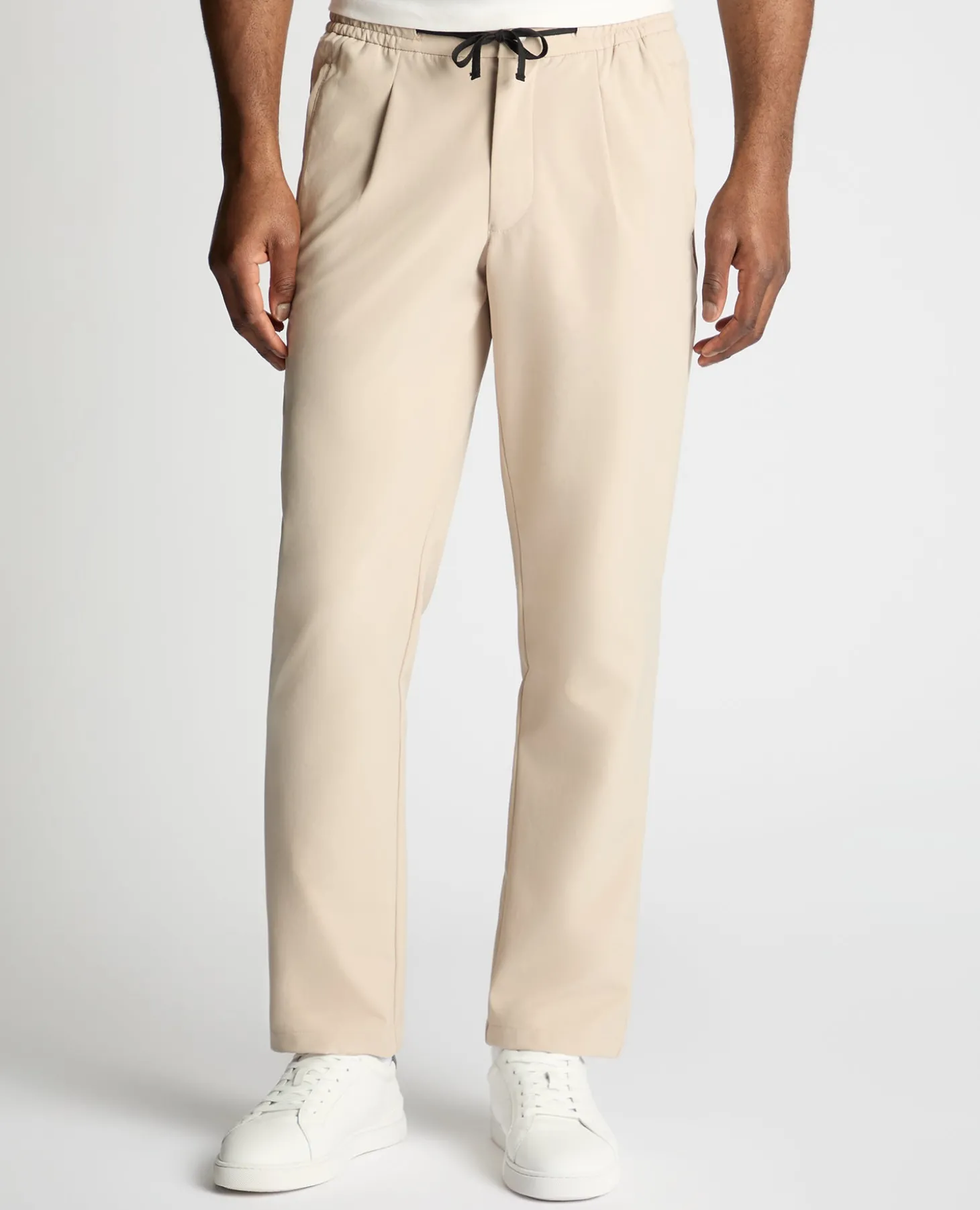 Stone Straight Leg Stretch Trousers