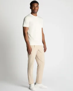 Stone Straight Leg Stretch Trousers