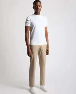 Straight Leg Cotton Stretch Chino