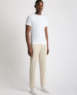 Straight Leg Cotton Stretch Chino
