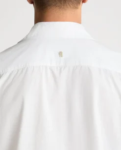 Tapered Fit Cotton Blend Shirt