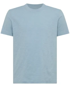 Tapered Fit Cotton Crew Neck Tee