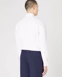 Tapered Fit Cotton Stretch Shirt