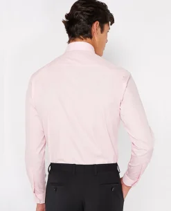 Tapered Fit Cotton-Blend Shirt