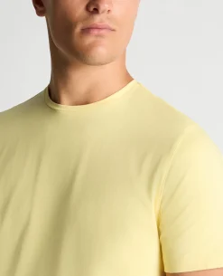 Tapered Fit Cotton-Stretch T-Shirt