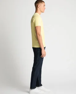 Tapered Fit Cotton-Stretch T-Shirt