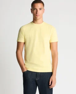 Tapered Fit Cotton-Stretch T-Shirt
