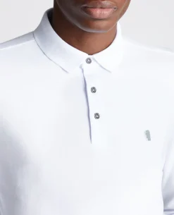 Tapered Fit Cotton-Stretch Polo Shirt