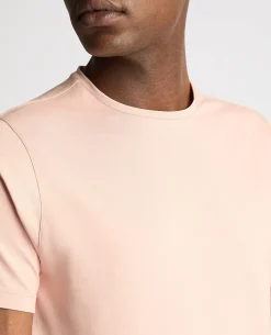 Tapered Fit Cotton-Stretch T-Shirt