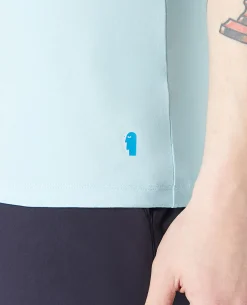 Tapered Fit Cotton-Stretch T-Shirt