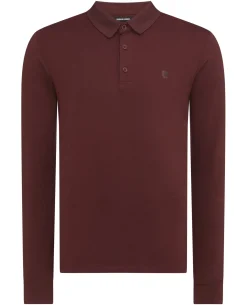 Tapered Fit Cotton-Stretch Polo Shirt