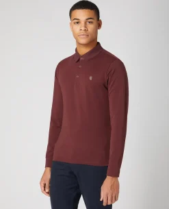 Tapered Fit Cotton-Stretch Polo Shirt