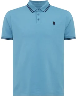 Tapered Fit Cotton-Stretch Polo Shirt