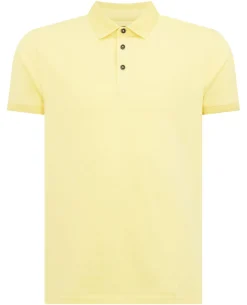 Tapered Fit Cotton-Stretch Polo Shirt