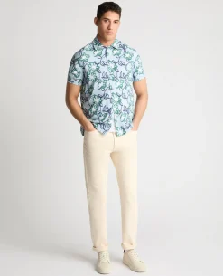 Tapered Fit Floral Patterned Shirt