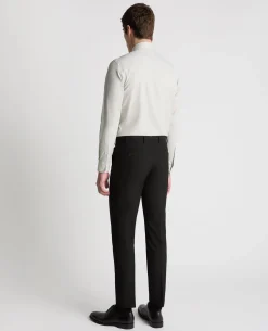 Tapered Fit French Front Cotton Shirt