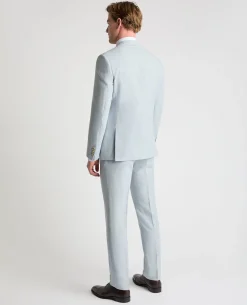 Tapered Fit Linen-Blend Suit
