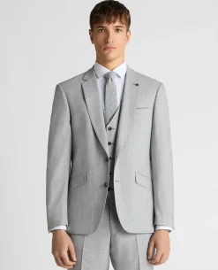 Tapered Fit Micro Houndstooth Suit