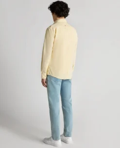 Tapered Fit Oxford Cotton Shirt