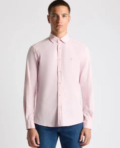 Tapered Fit Oxford Cotton Shirt