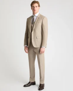 Tapered Fit Peak Lapel Suit