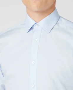 Tapered Fit Placket Front Shirt
