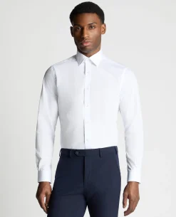Tapered Fit Placket Front Shirt