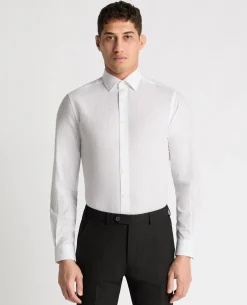 Tapered Fit Pure Cotton Shirt