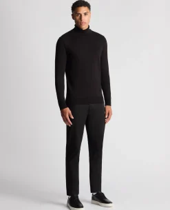 Tapered Fit Roll Neck Sweater