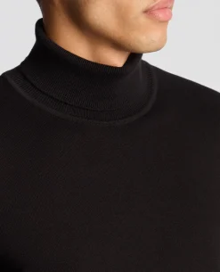 Tapered Fit Roll Neck Sweater