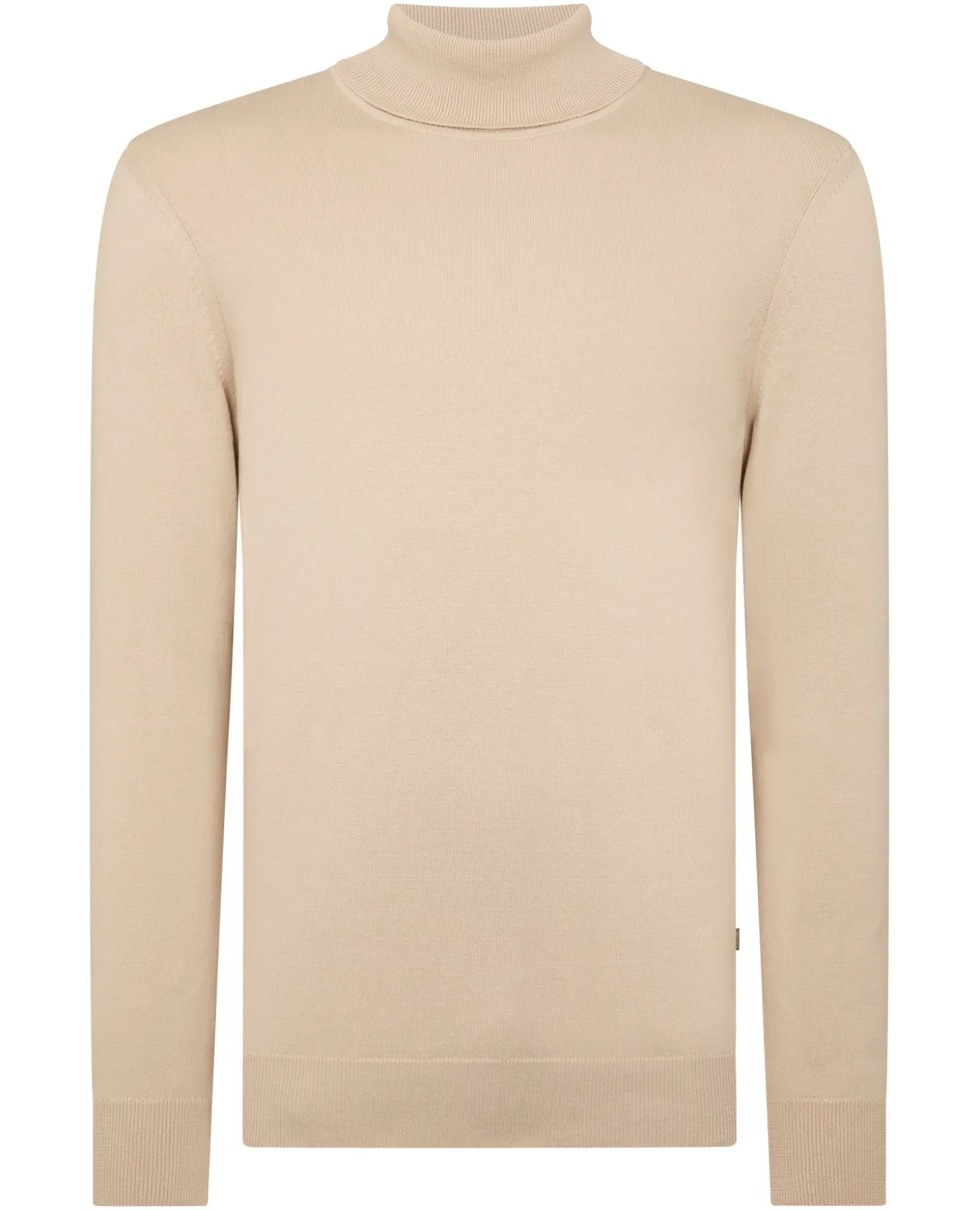 Tapered Fit Roll Neck Sweater