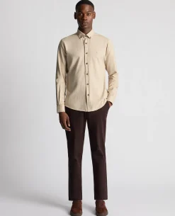 Tapered Fit Soft Cotton Shirt