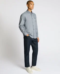 Tapered Fit Soft Cotton Shirt