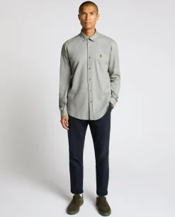 Tapered Fit Soft Cotton Shirt