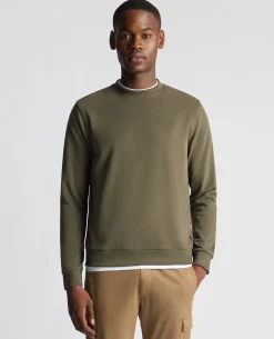 Tapered Fit Soft Touch Cotton-Blend Sweatshirt