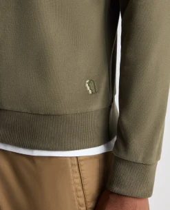 Tapered Fit Soft Touch Cotton-Blend Sweatshirt