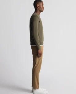 Tapered Fit Soft Touch Cotton-Blend Sweatshirt