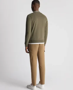 Tapered Fit Soft Touch Cotton-Blend Sweatshirt