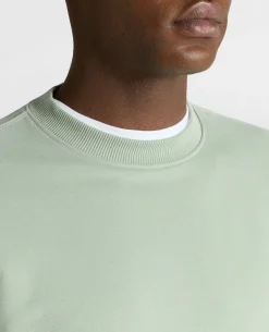 Tapered Fit Soft Touch Cotton-Blend Sweatshirt