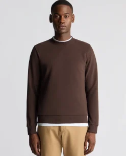 Tapered Fit Soft Touch Cotton-Blend Sweatshirt