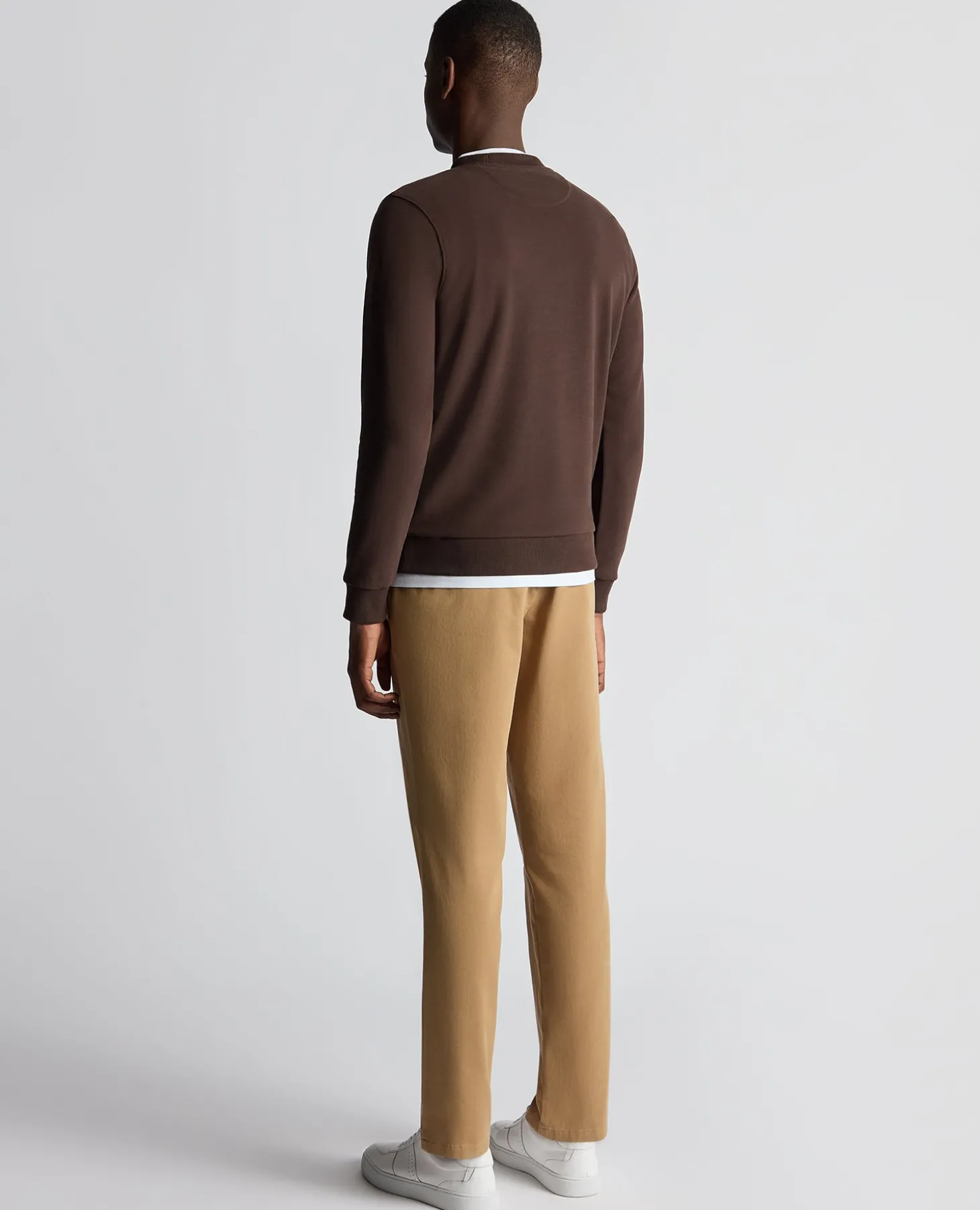 Tapered Fit Soft Touch Cotton-Blend Sweatshirt