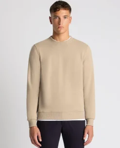Tapered Fit Soft Touch Cotton-Blend Sweatshirt